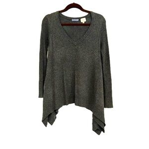Acrobat sweater | Gray long sleeve sweater size XS